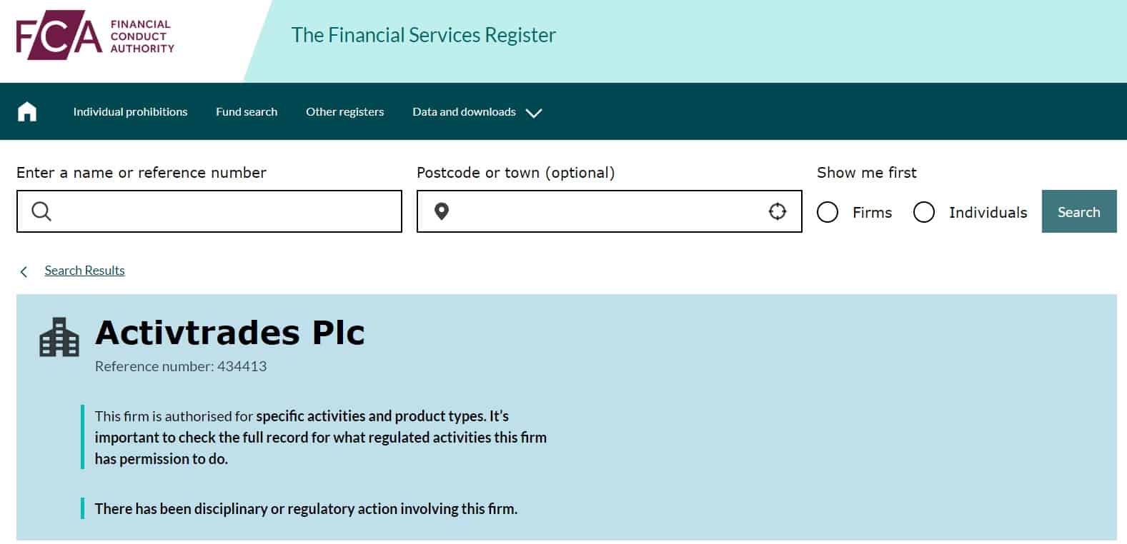 ActivTrades Review License