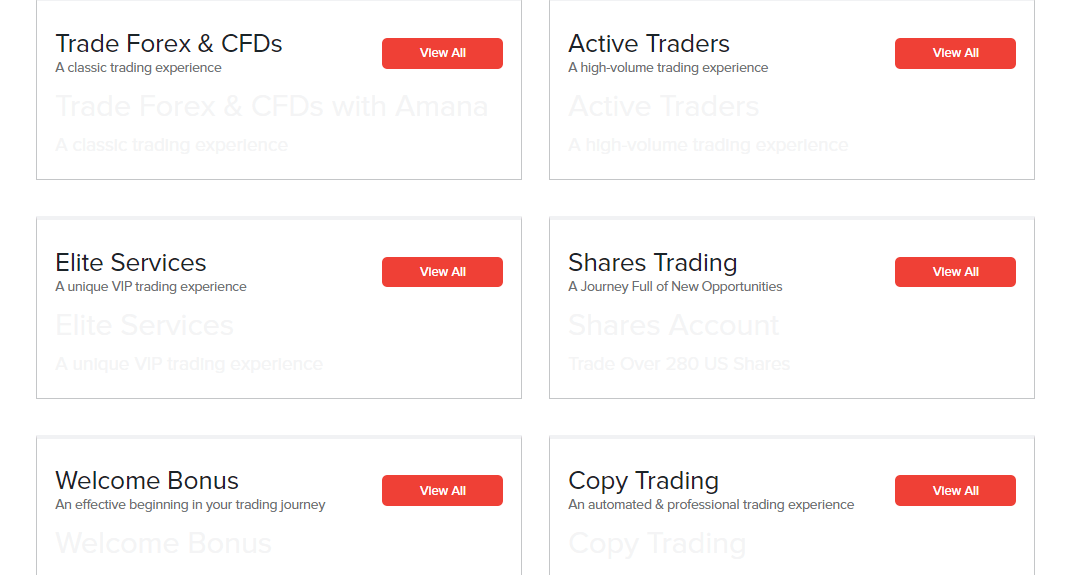 Amana Capital accounts Amana Review Accounts