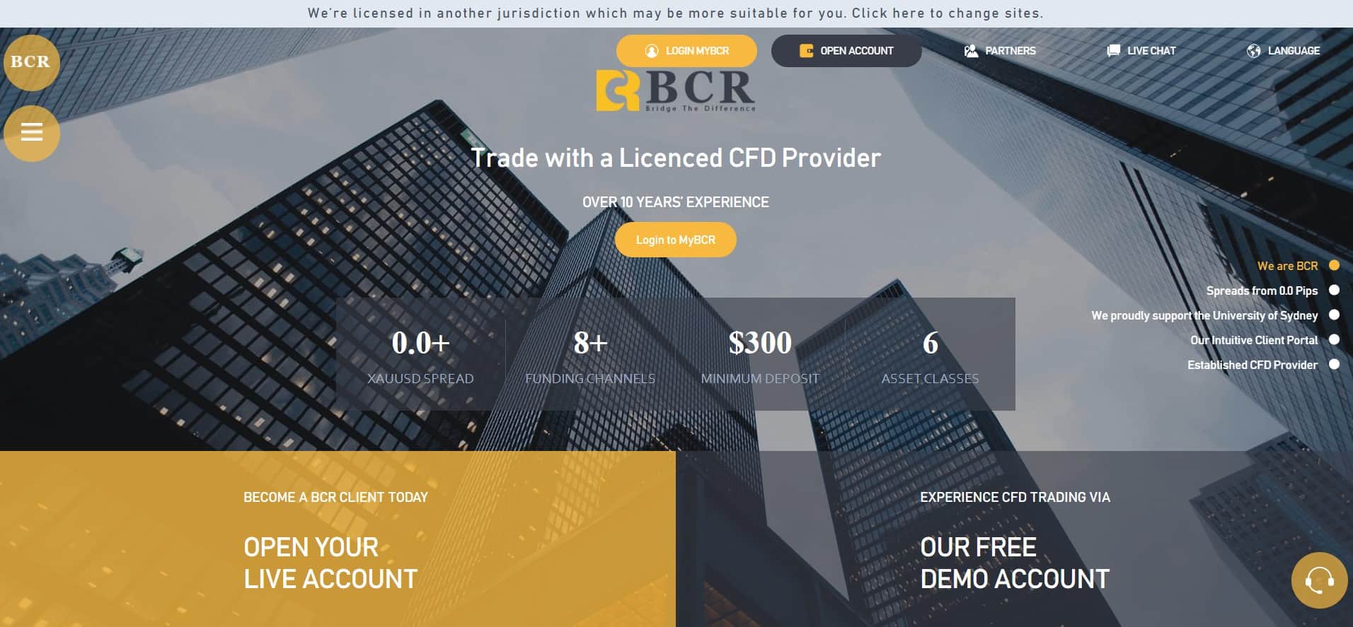 BCR Review Webpage