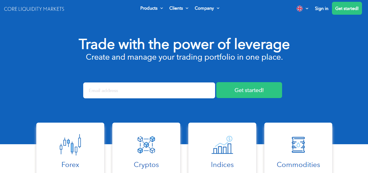 Core Liquidity Markets CLM website Core Liquidity Markets CLM website