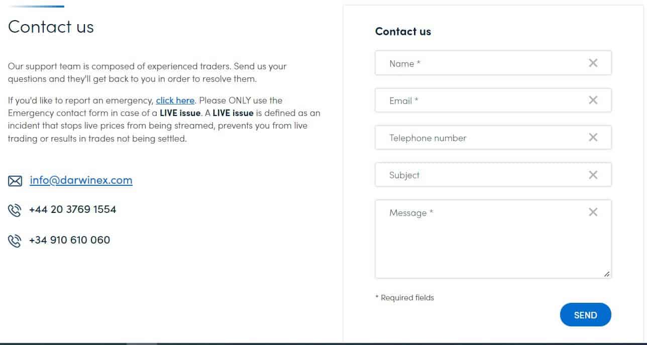 darwinex support