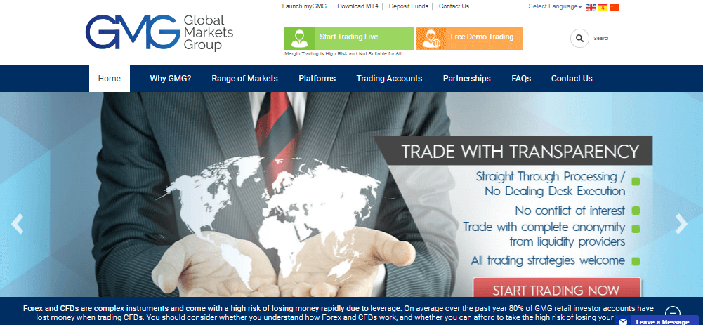 GMG Markets Review Website GMG Markets Review Website