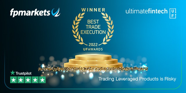 FP Markets granted a “Best Trade Execution” award at the Ultimate Fintech Awards 2022
