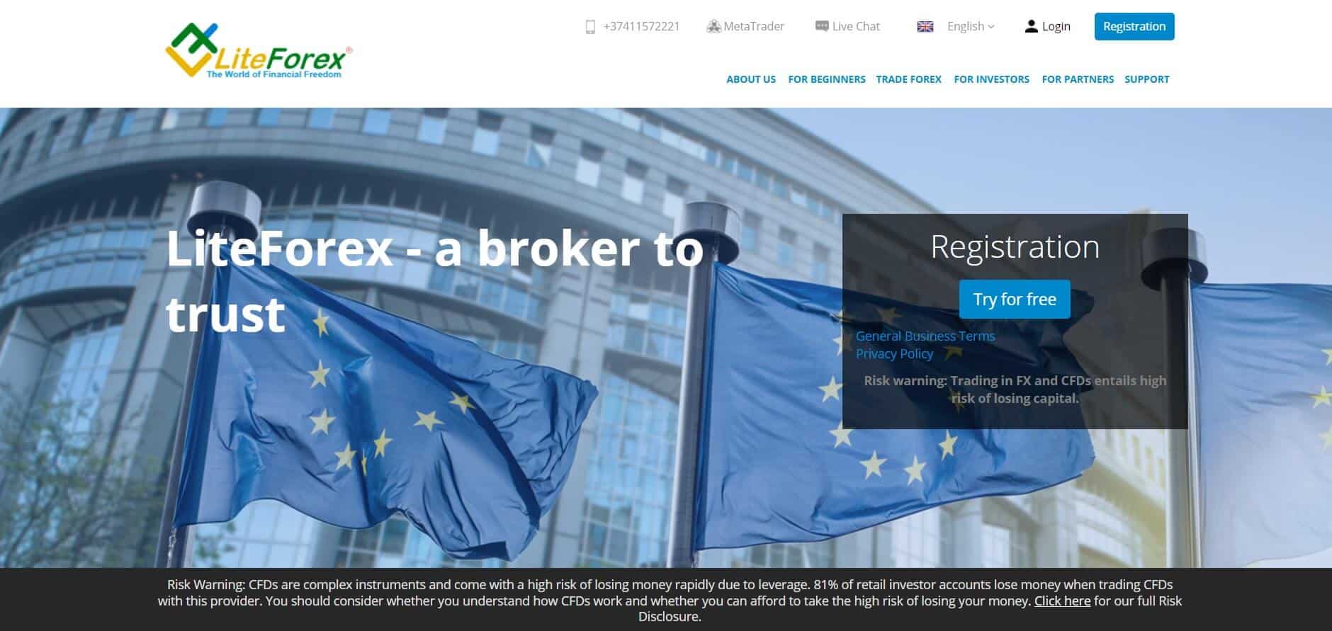 LiteForex website LiteForex Review Website