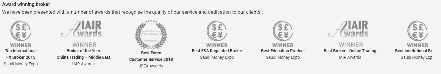 one financial market awards