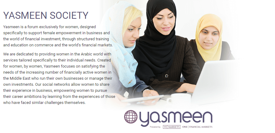 One financial markets Yasmeen society