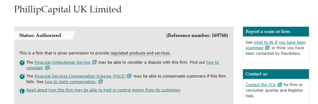 PhillipCapital Review License PhillipCapital Review License