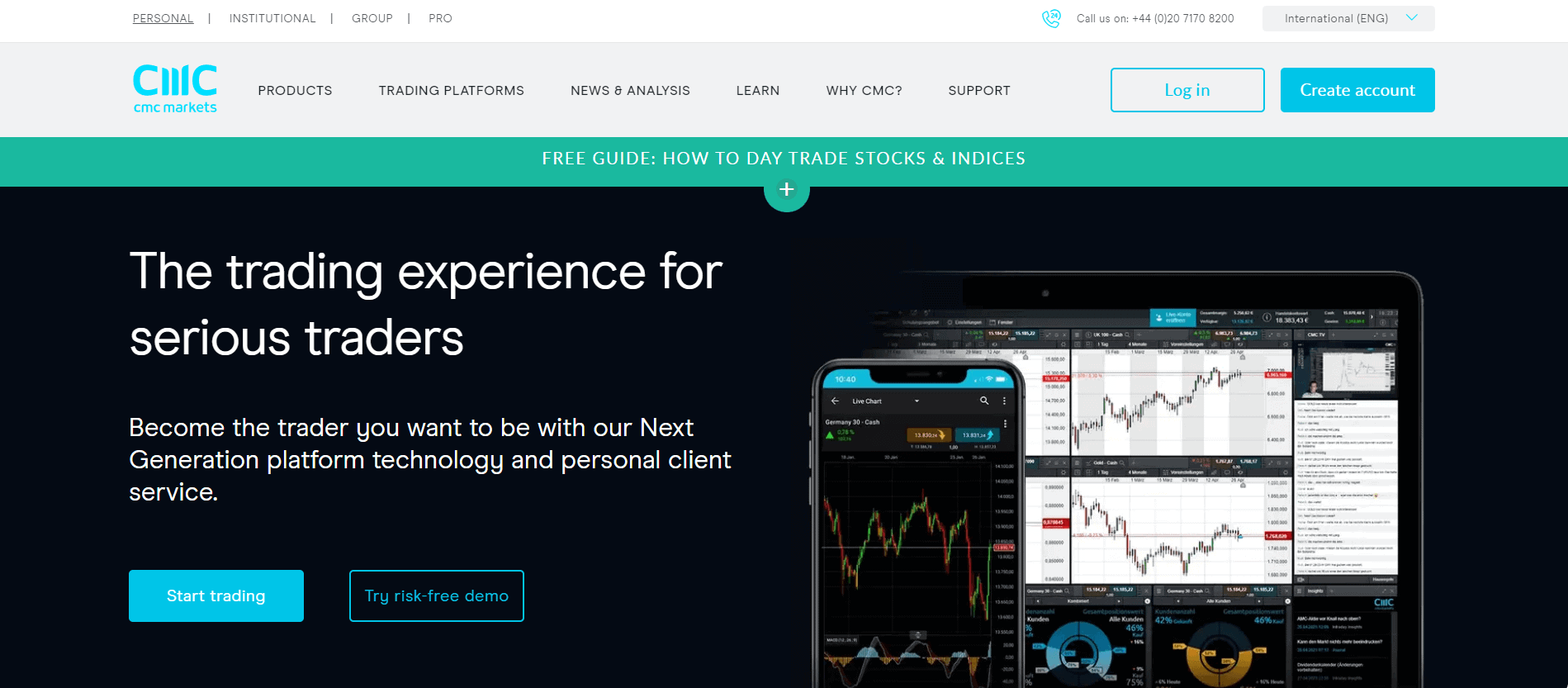 CMC Markets Review Official Website
