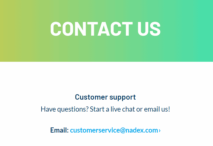 Nadex Review Customer Support
