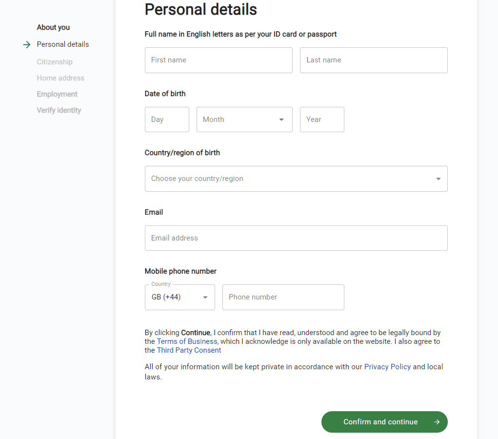 Oanda account opening OANDA Review Open an Account