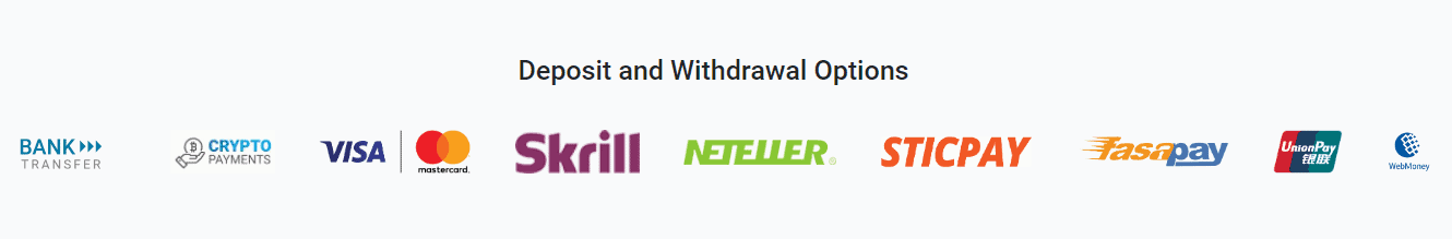 Tickmill Review Funding Methods