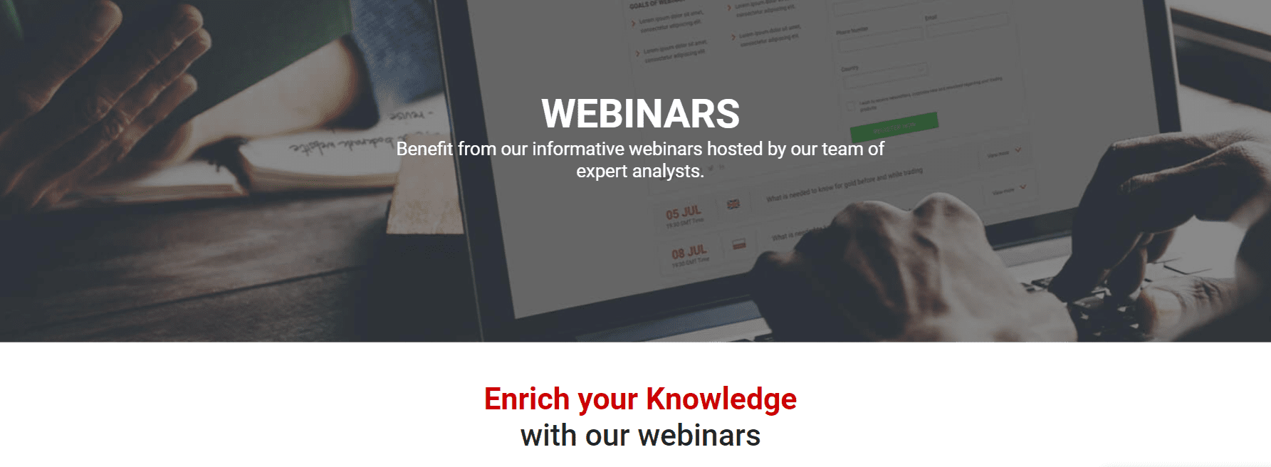 Tickmill Review Education