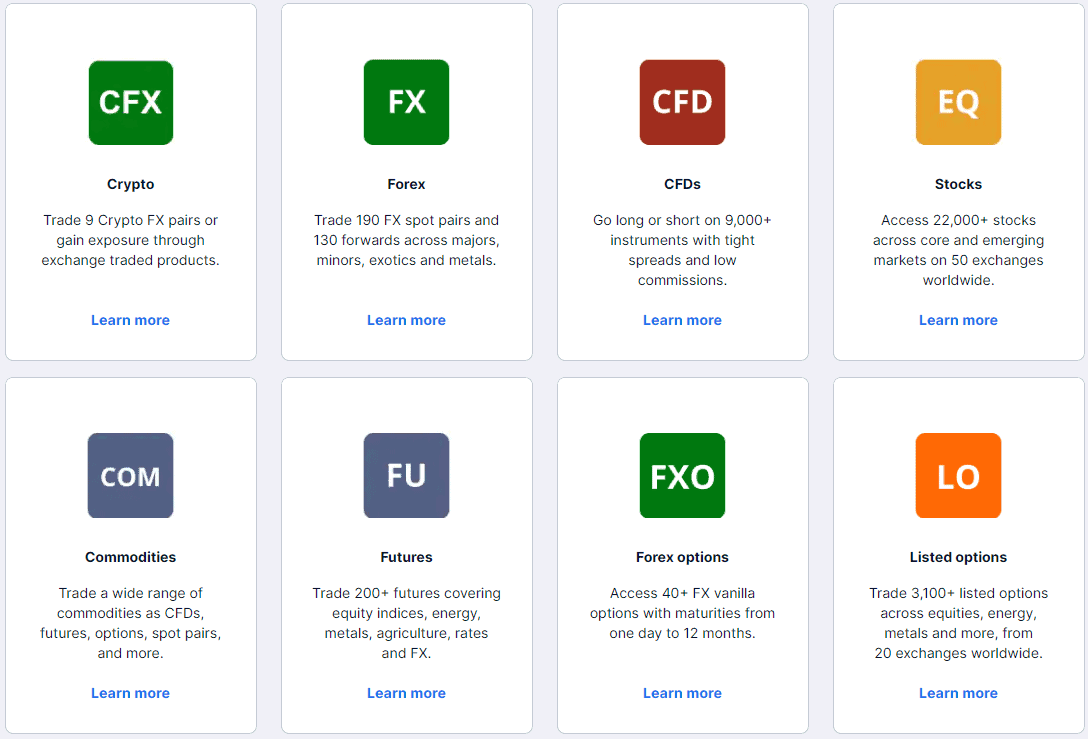 Saxo Bank Review Trading Instruments