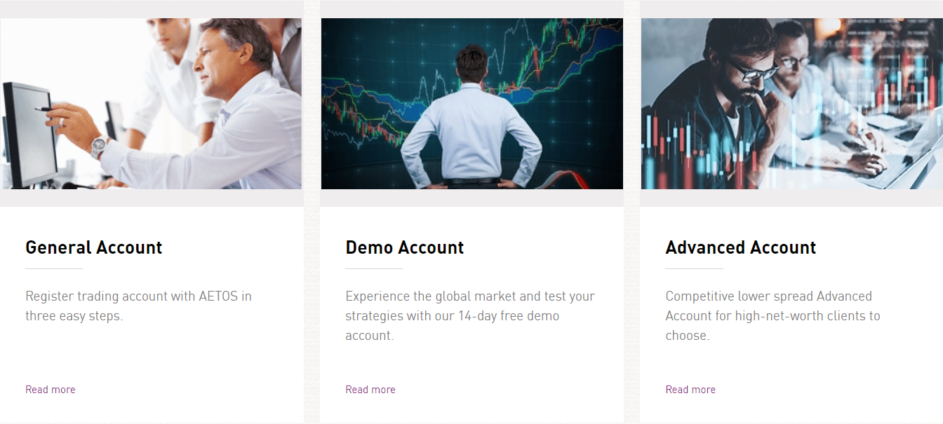 Aetos Review Accounts