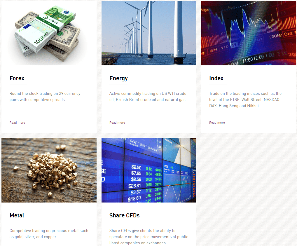 Aetos Review Trading Instruments