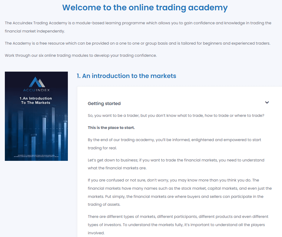 Accuindex Review Education