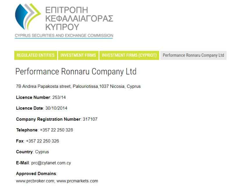 PRCBroker Review License