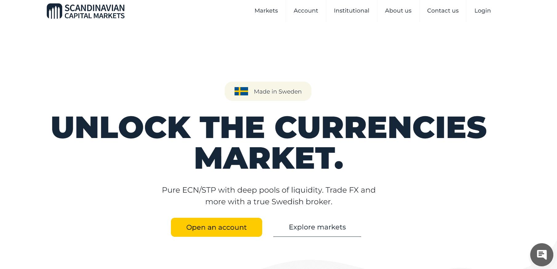 Scandinavian Capital Markets Review Official Website