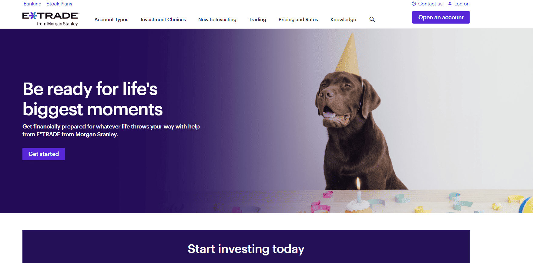 E-Trade Review Official Website