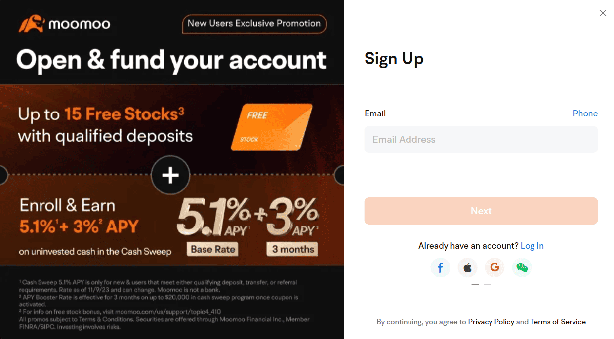 Moomoo Review Opening Account