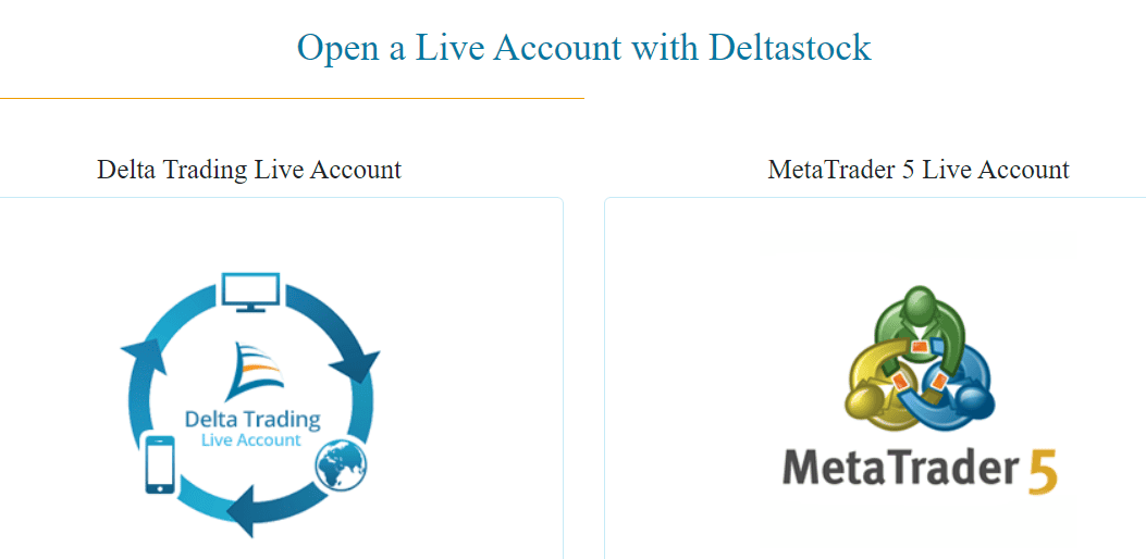 DeltaStock Review Opening Account