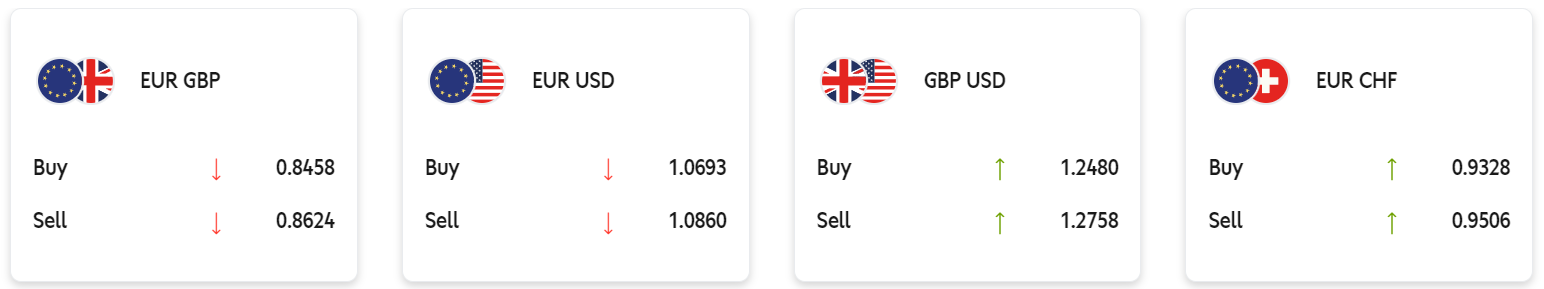 Conotoxia Review Exchange Rates