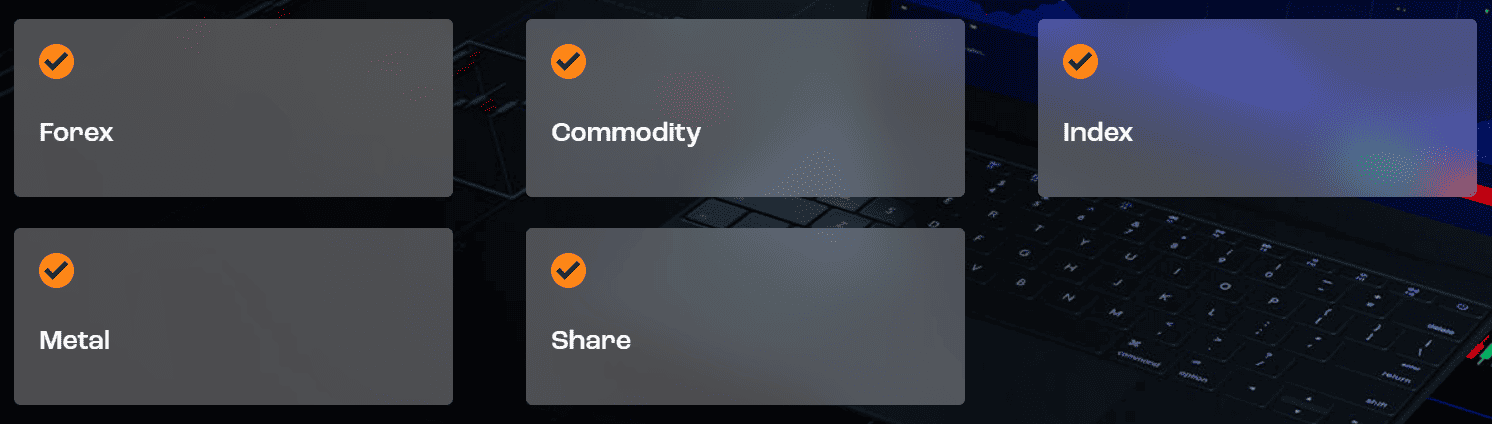 GKInvest Review | Trive Invest Trading Instruments