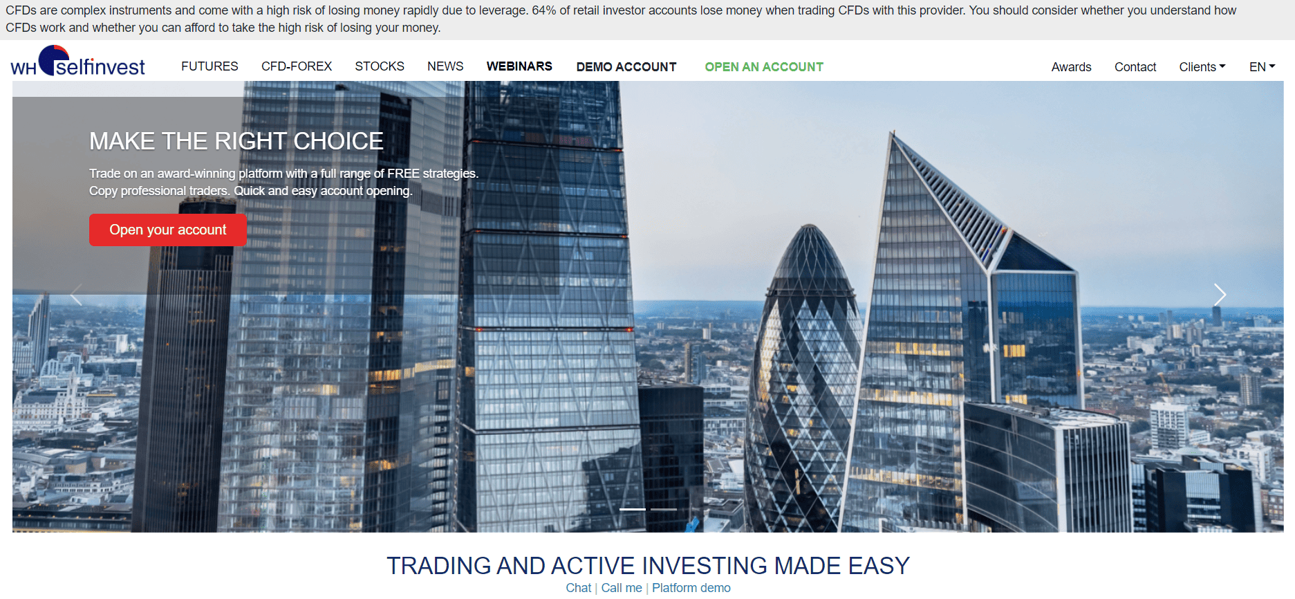 WH SelfInvest Review Official Website