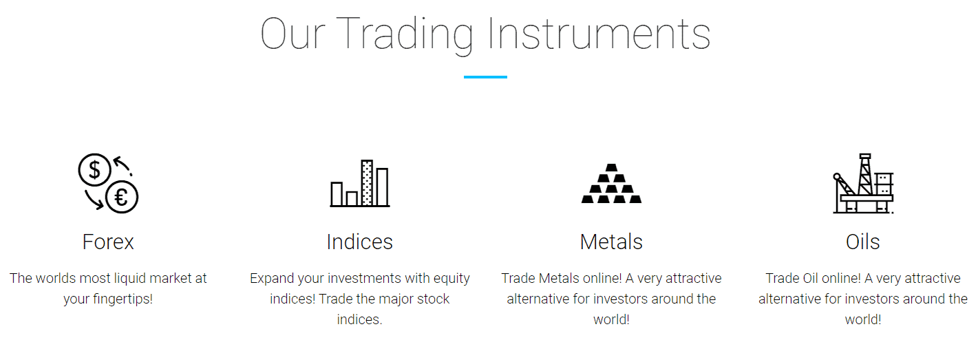 Traders Trust Review Trading Instruments