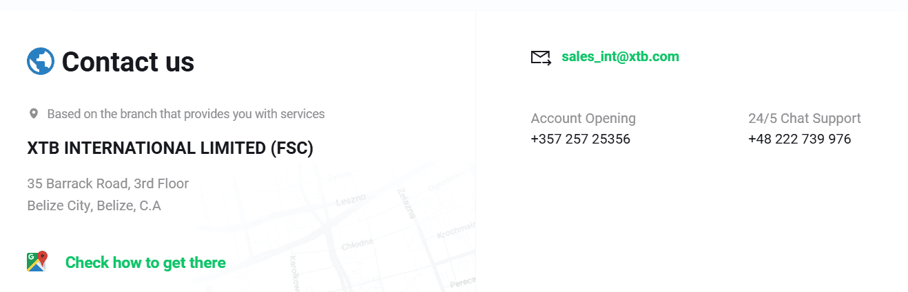 XTB Support Review