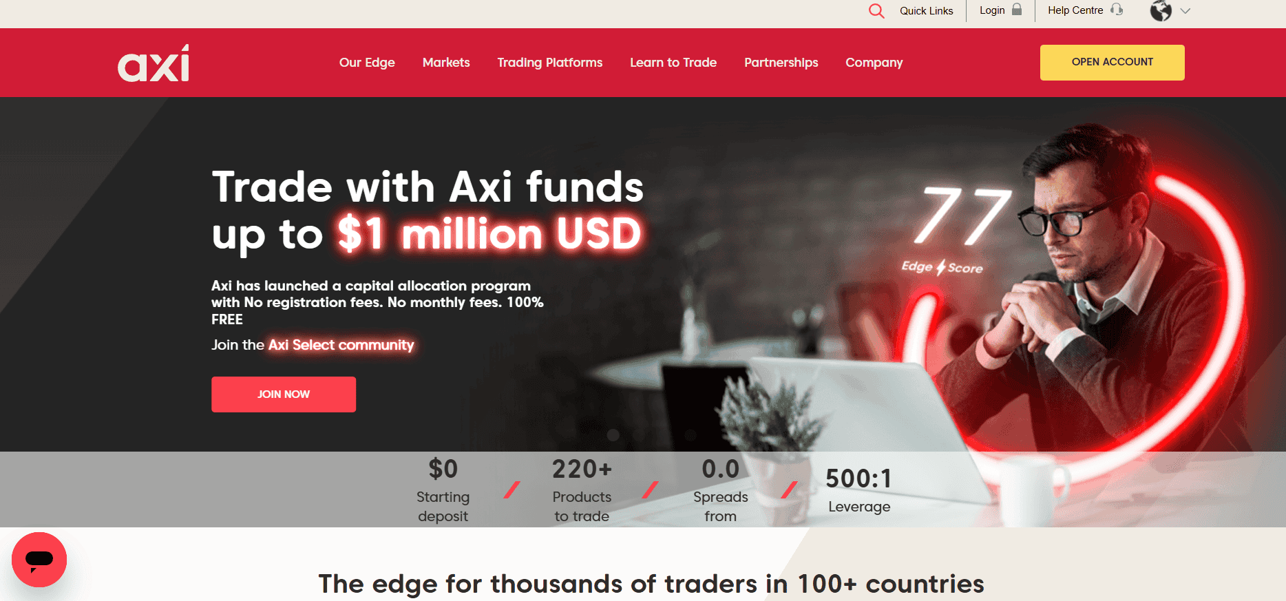 Axi Website Review