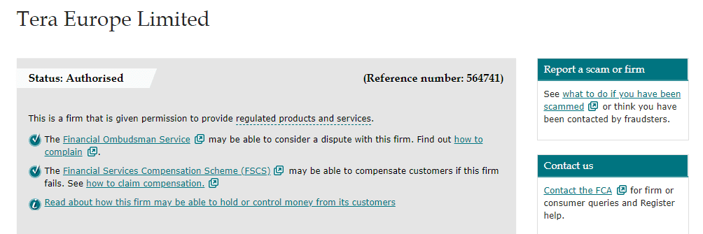 TeraFX Review License