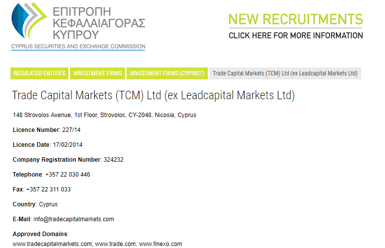 Trade.com Review License Trade.com Review License