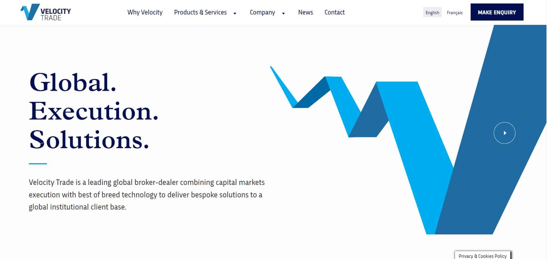 Velocity Trade Review Webpage