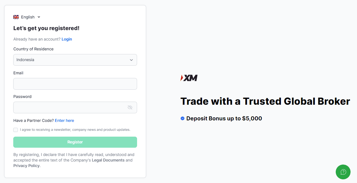XM Account Opening Review